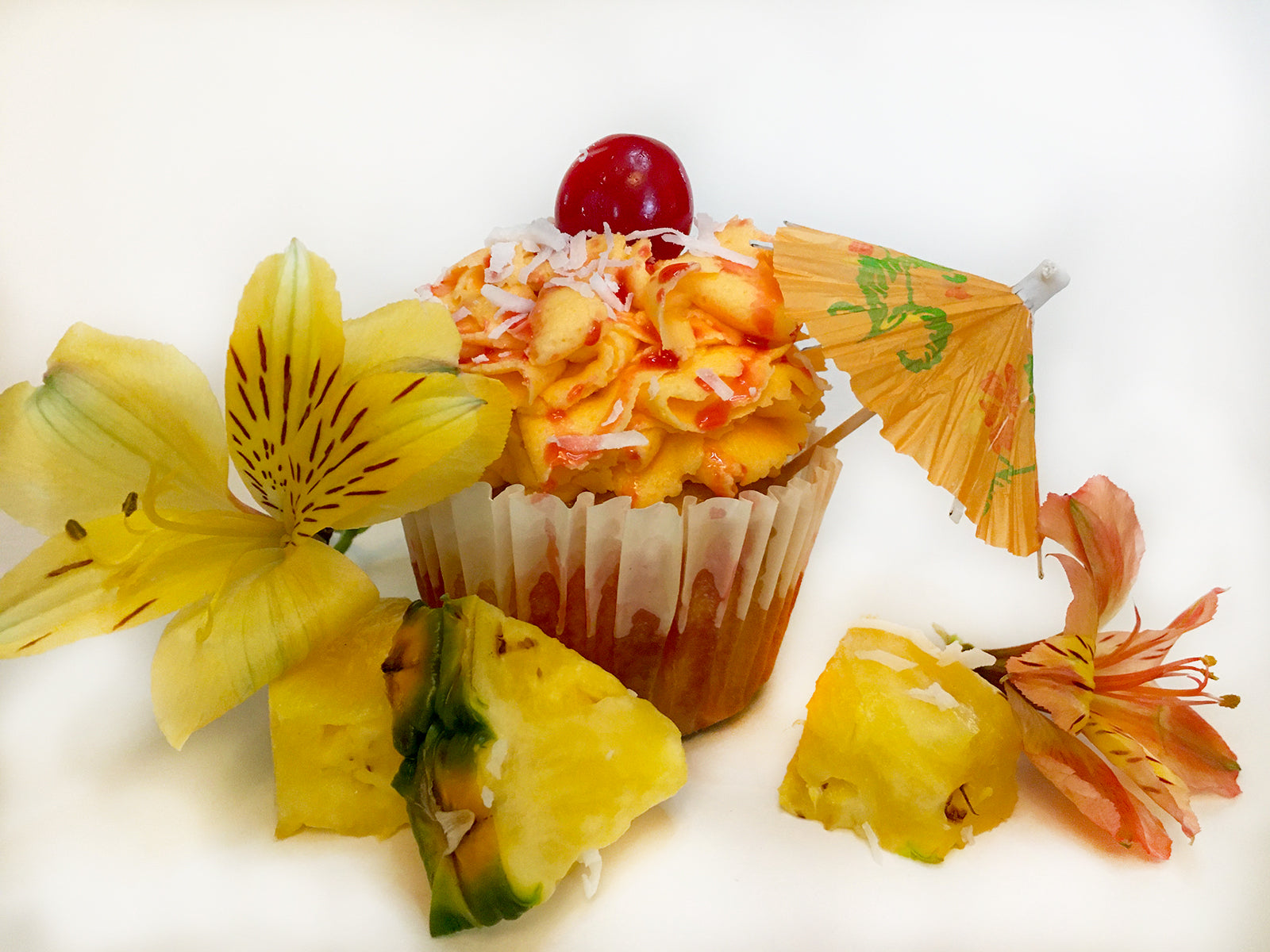 Bahama Mama Cupcake