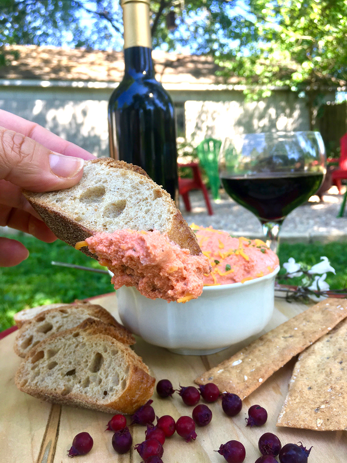 Port Wine & Brandy Cheese Spread