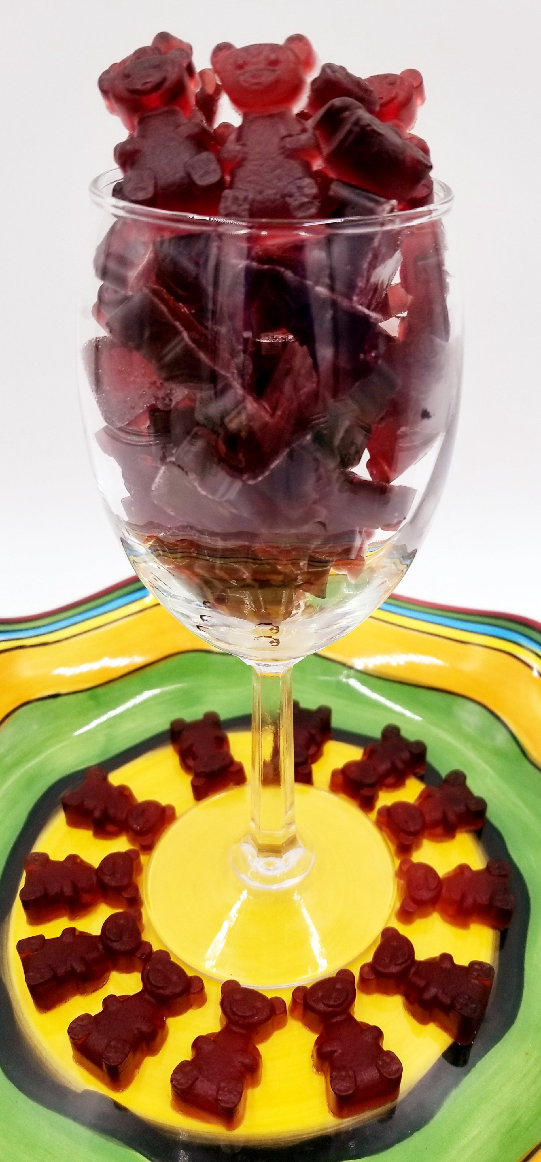 wine sangria jumbo gummy bear